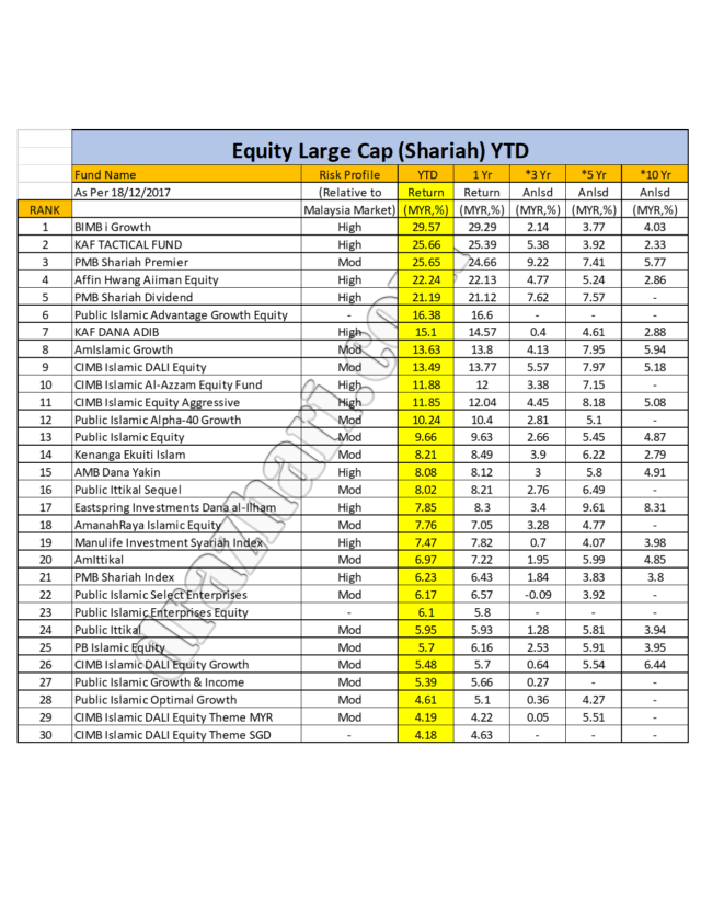 Large Equity YTD